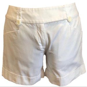 The Limited White Summer Shorts